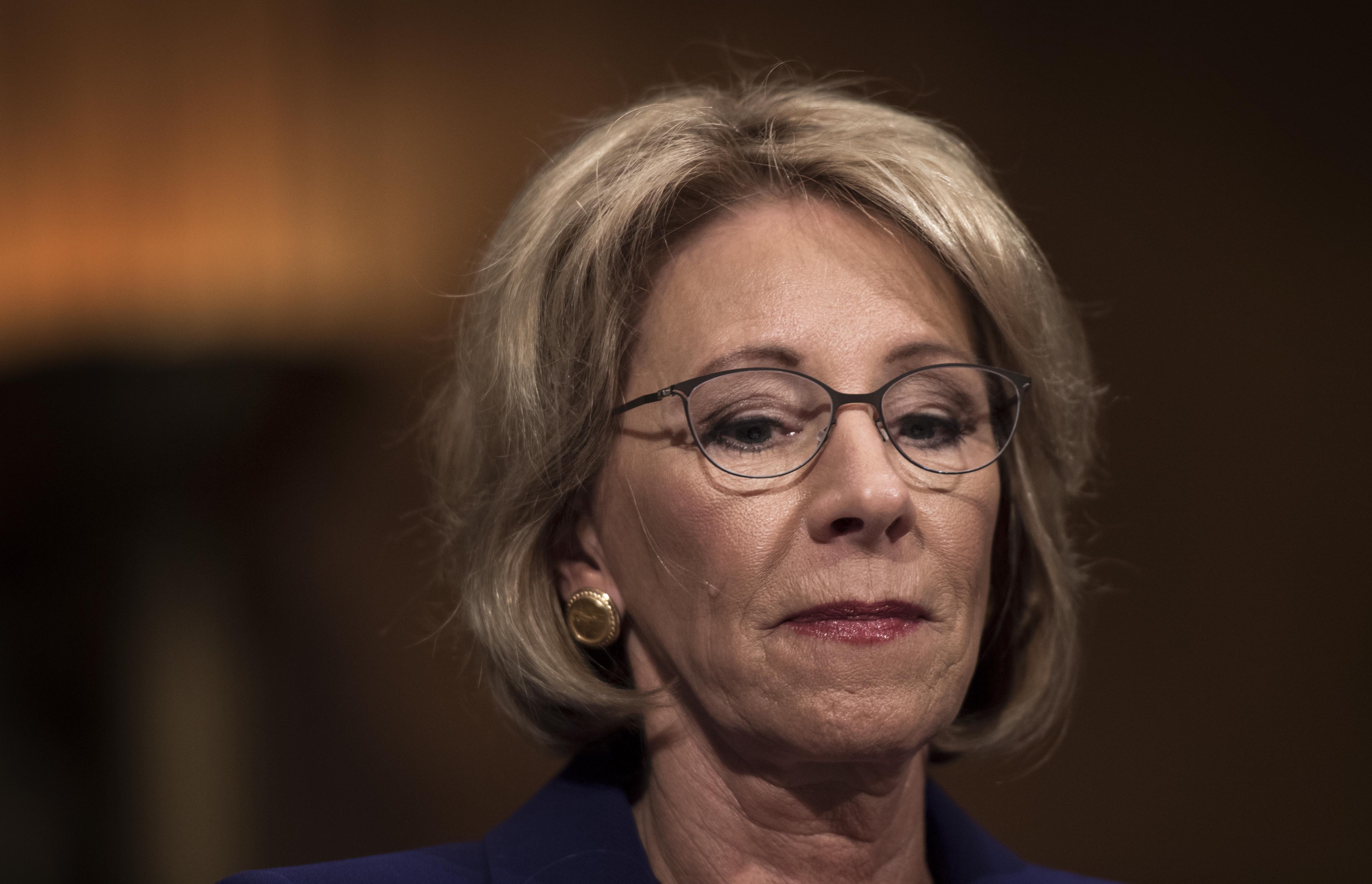 Betsy DeVos nominee Secretary of Education