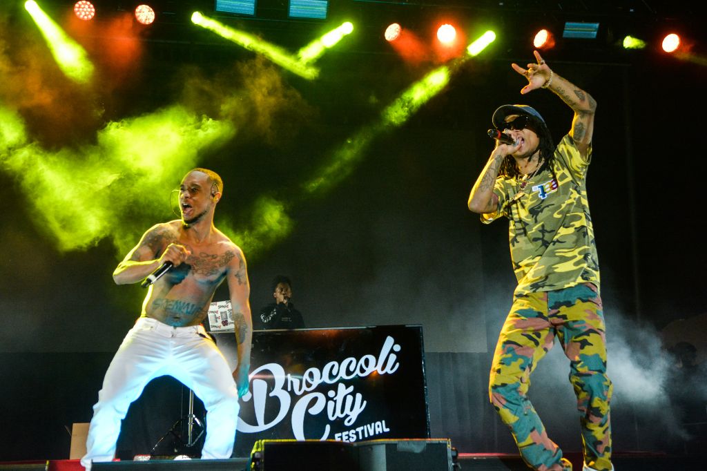 Rae Sremmurd performs at Broccoli City Festival.
