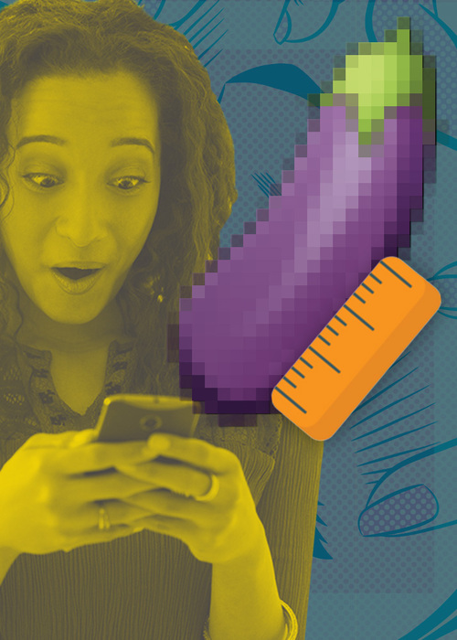 Creative photo for sexting