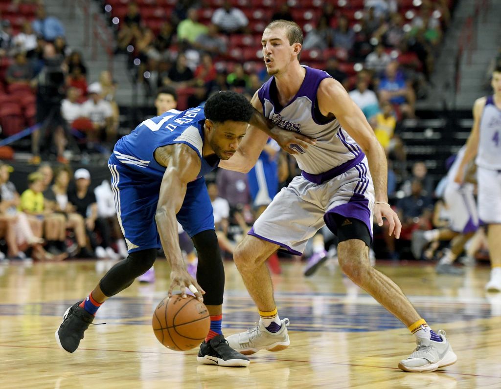 2017 Las Vegas Summer League - Philadelphia 76ers v Los Angeles Lakers
