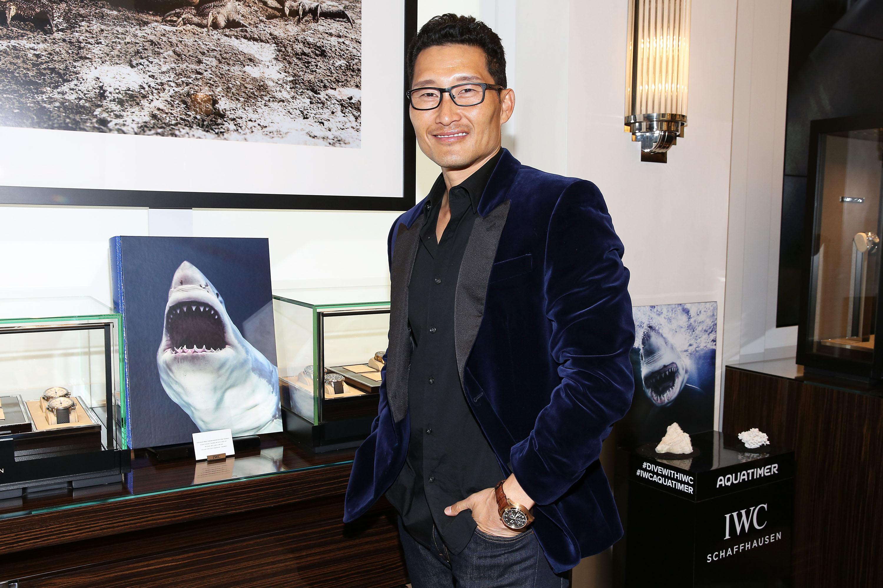 IWC Launches The Aquatimer Edition Sharks With Special Guests Michael Mueller And Taschen