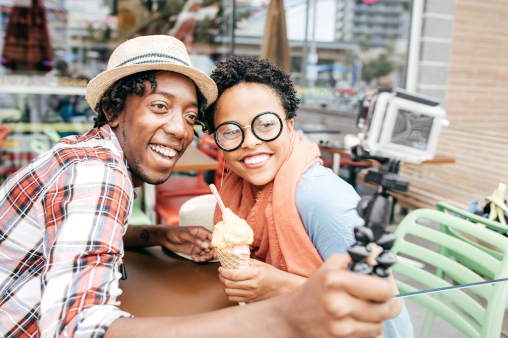 Couple on vacation