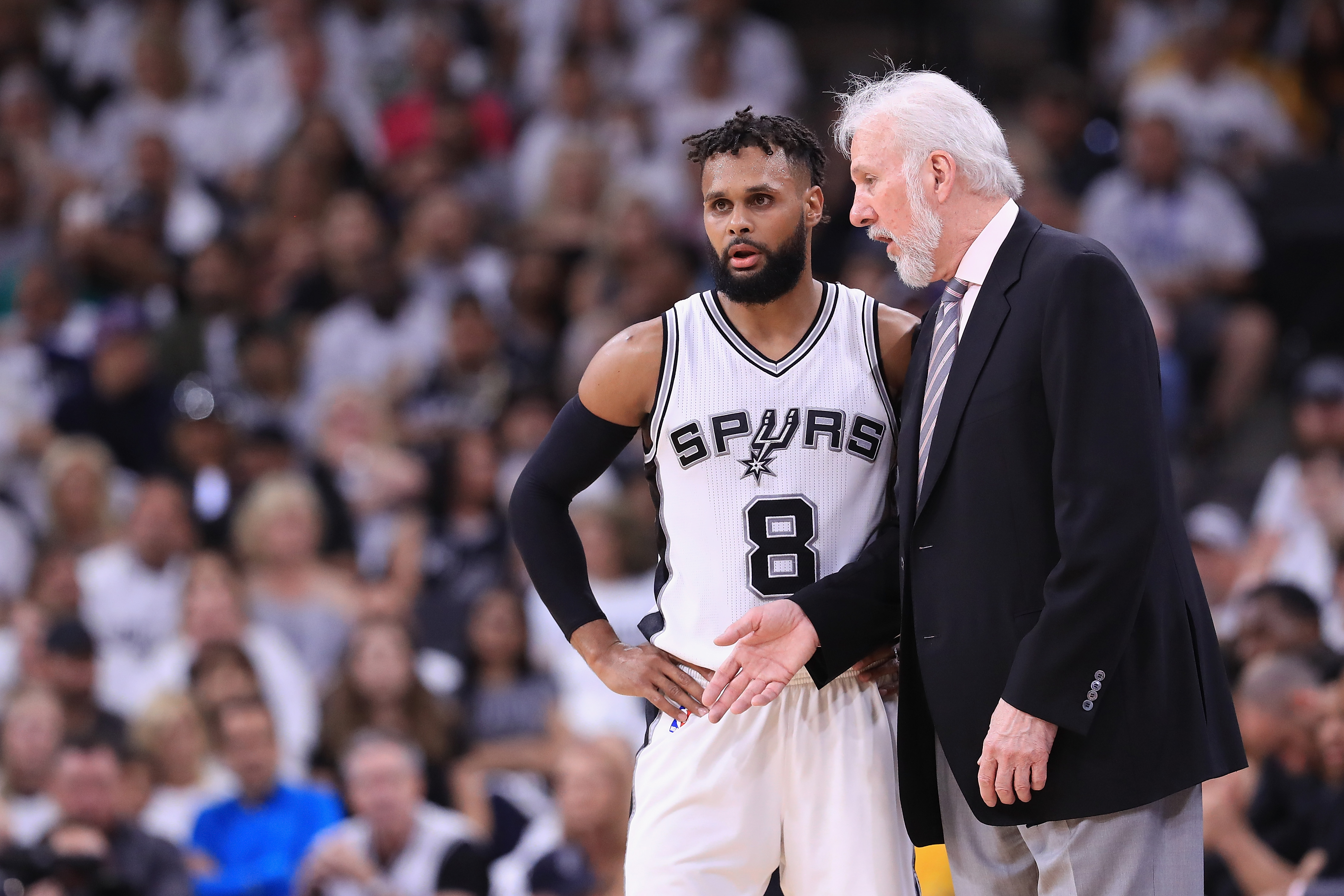 Golden State Warriors v San Antonio Spurs - Game Three