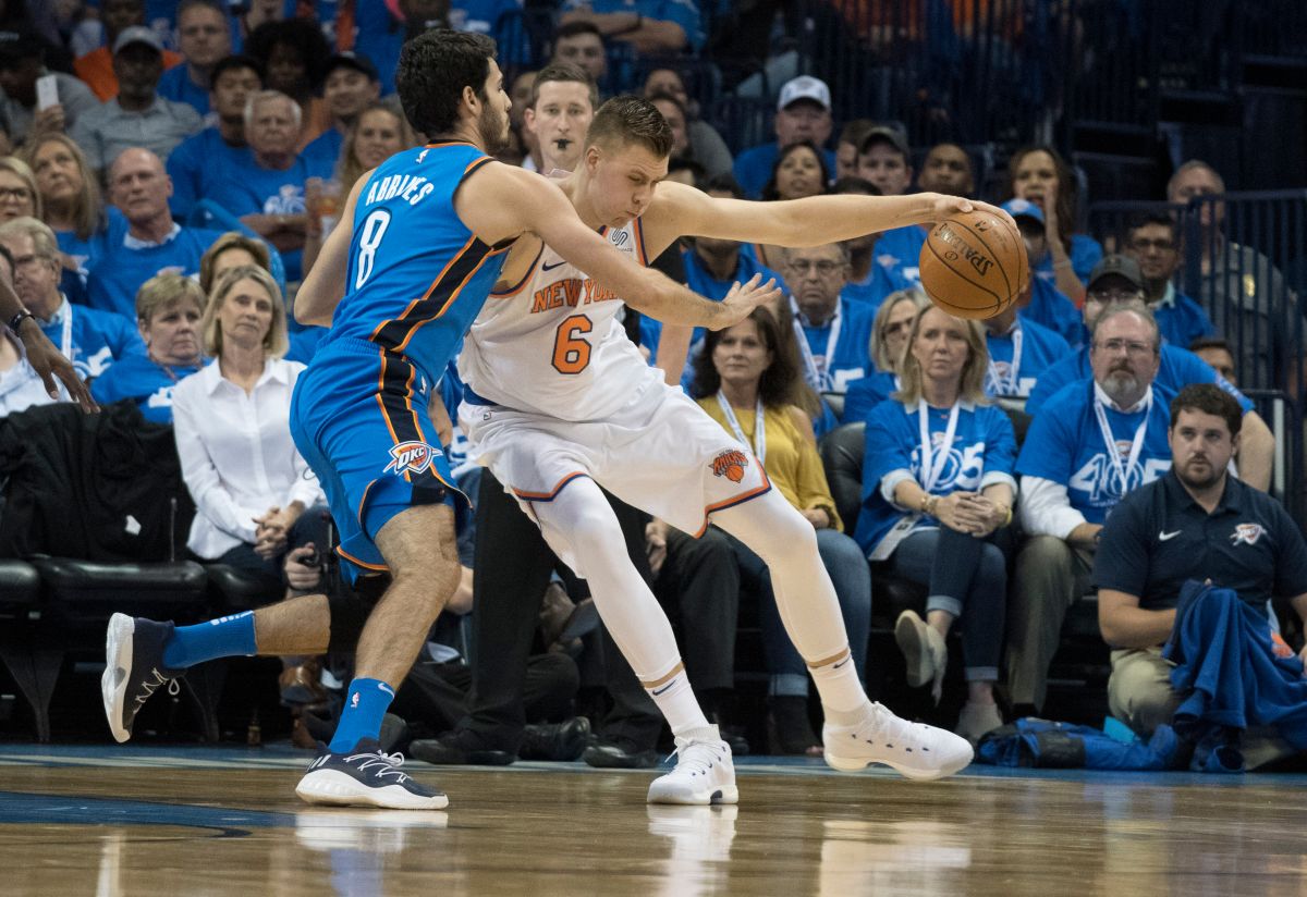 New York Knicks v Oklahoma City Thunder