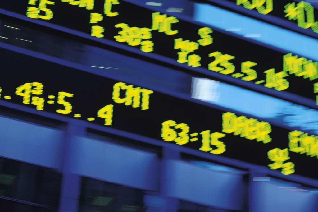 Stock ticker