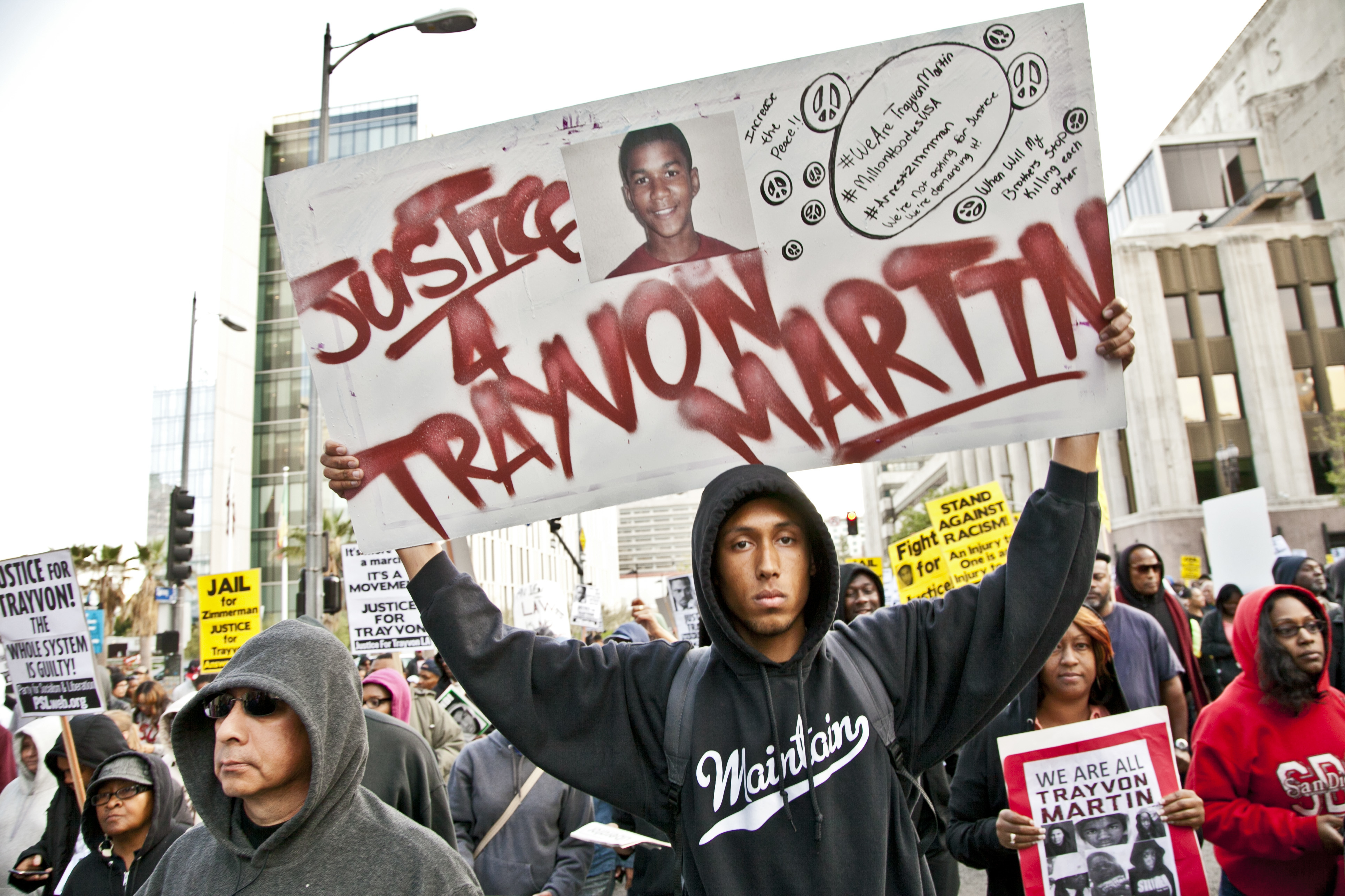 1 Million Hoodie March For Trayvon Martin Los Angeles