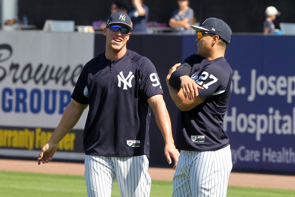 MLB: FEB 19 Spring Training - Yankees Workout