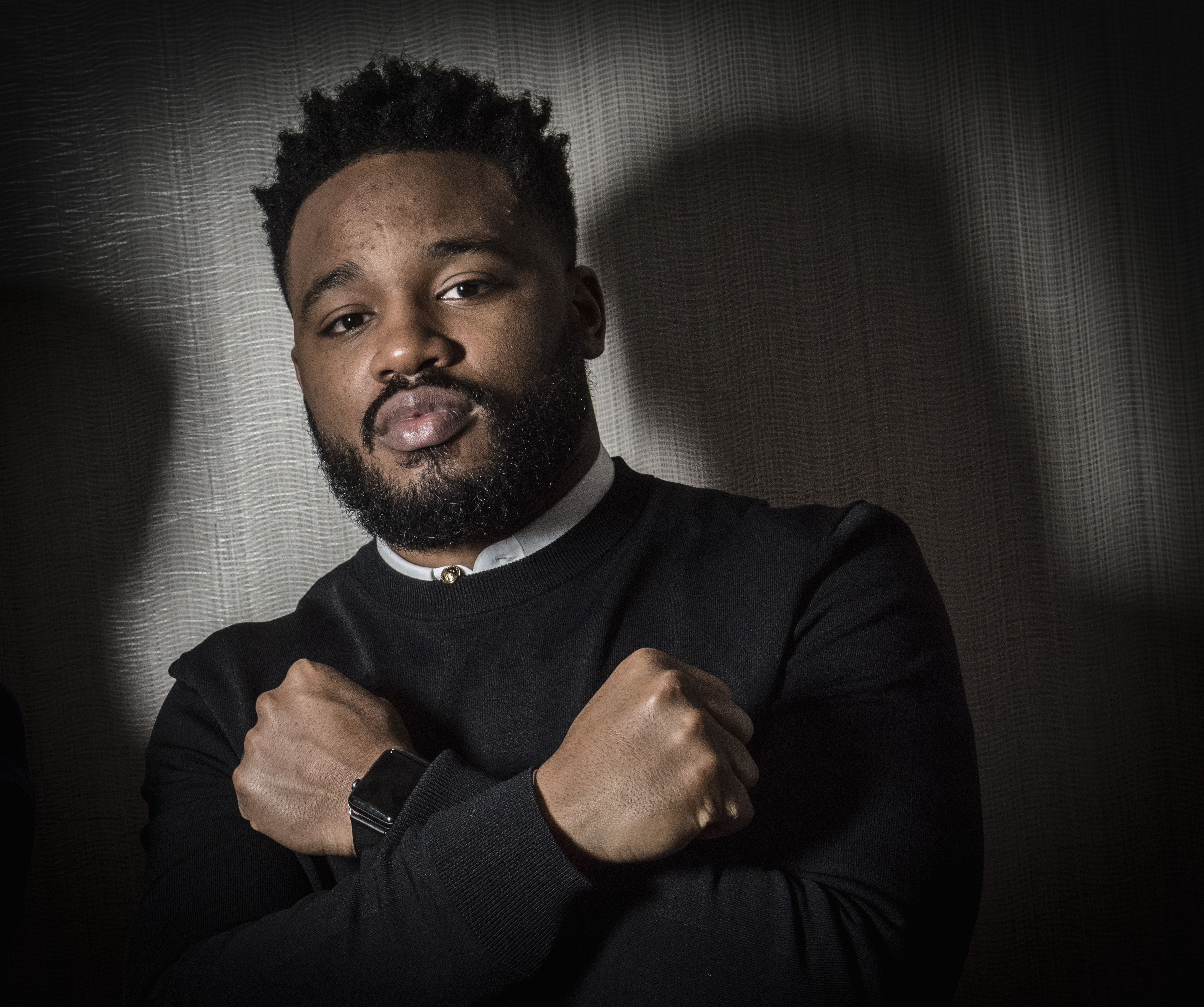 Ryan Coogler, director of the hit movie 'Black Panther', in Washington, DC.
