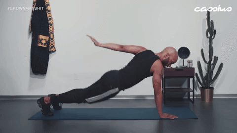 Grown Man Shit Exercise