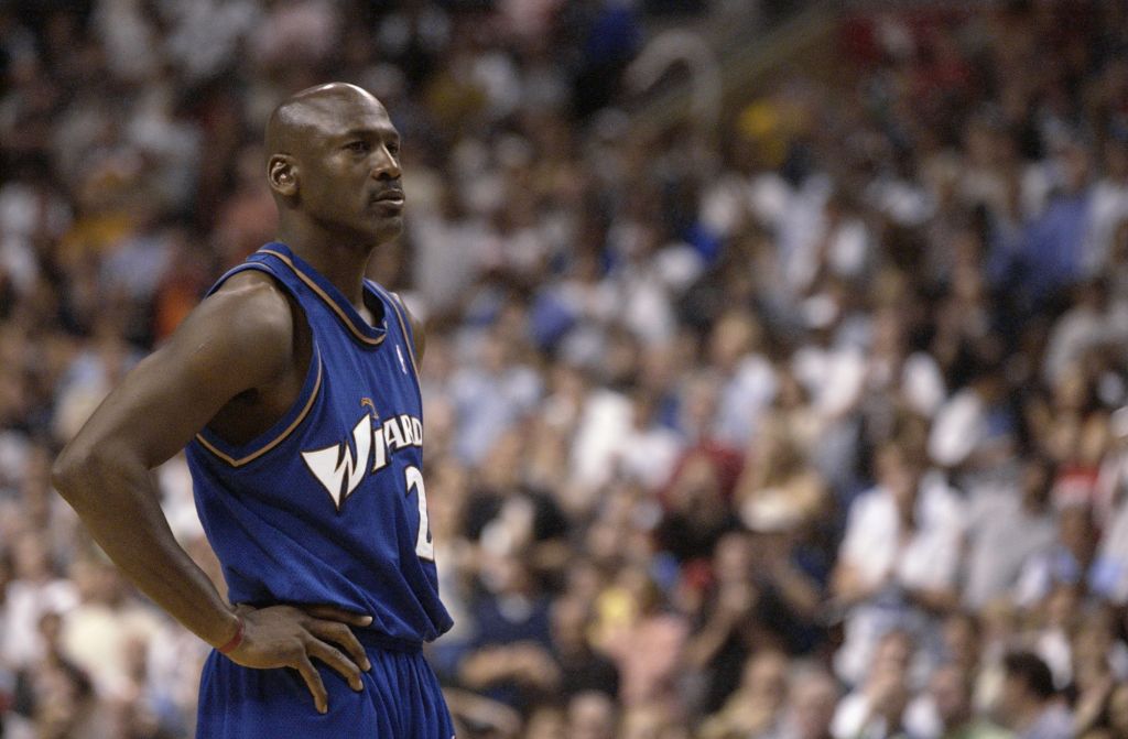 Michael Jordan at career finale