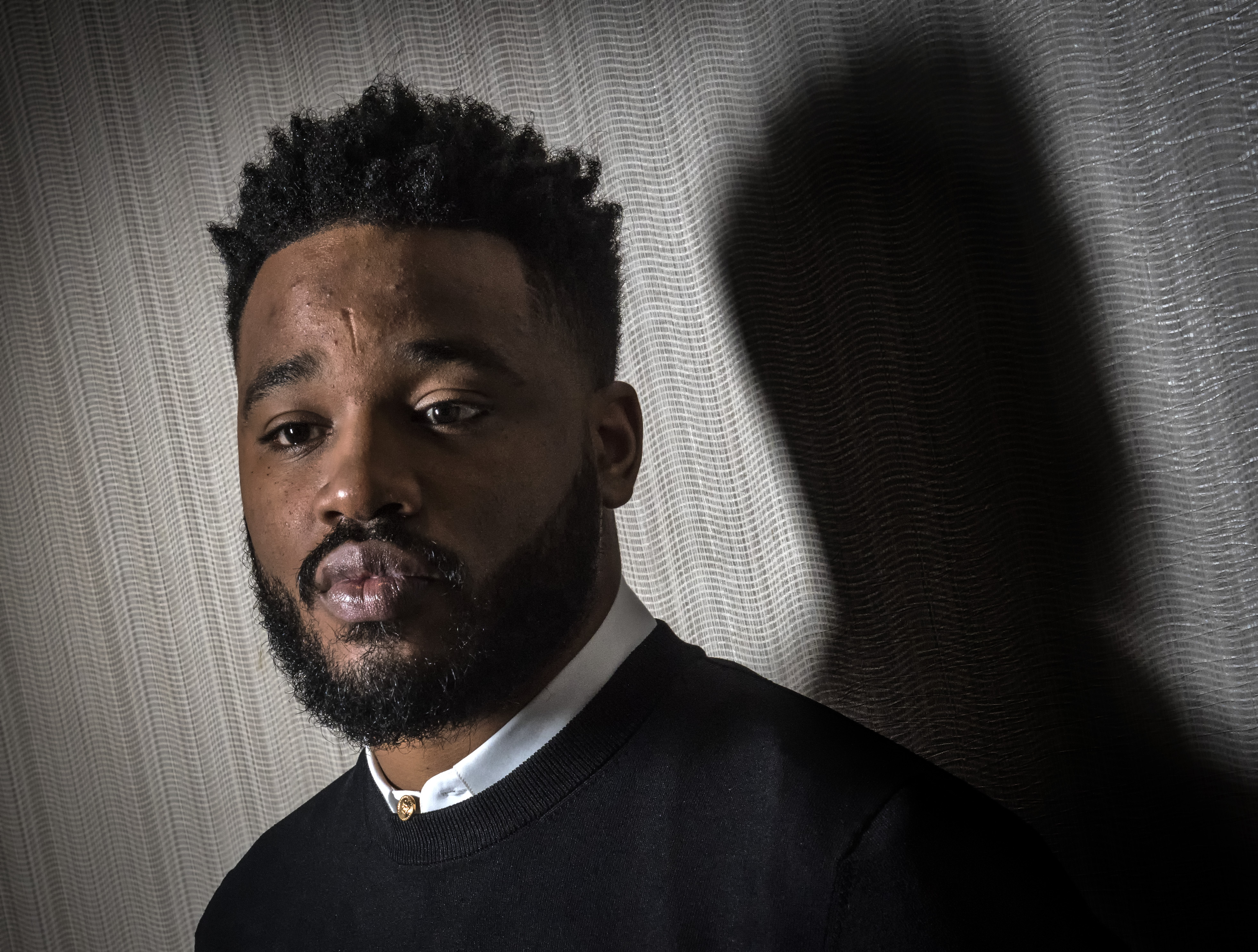 Ryan Coogler, director of the hit movie 'Black Panther', in Washington, DC.