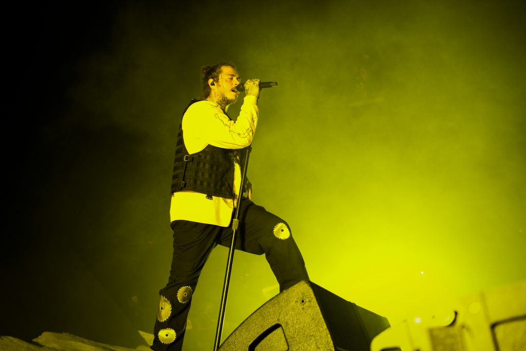 Post Malone Performs At Veterans Memorial Coliseum