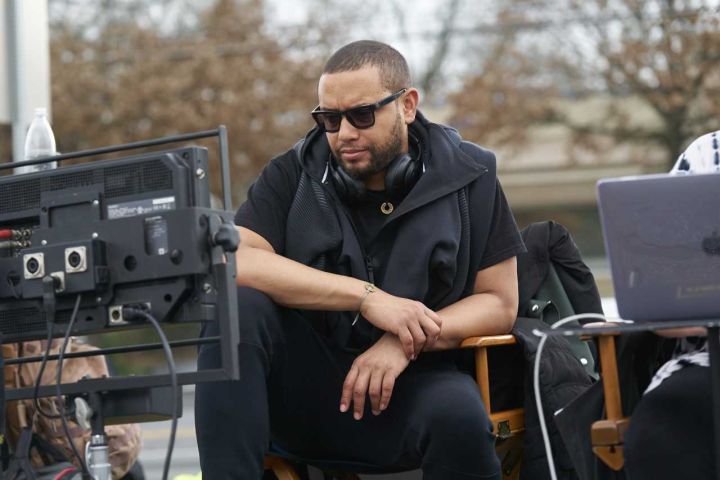 Director X on set