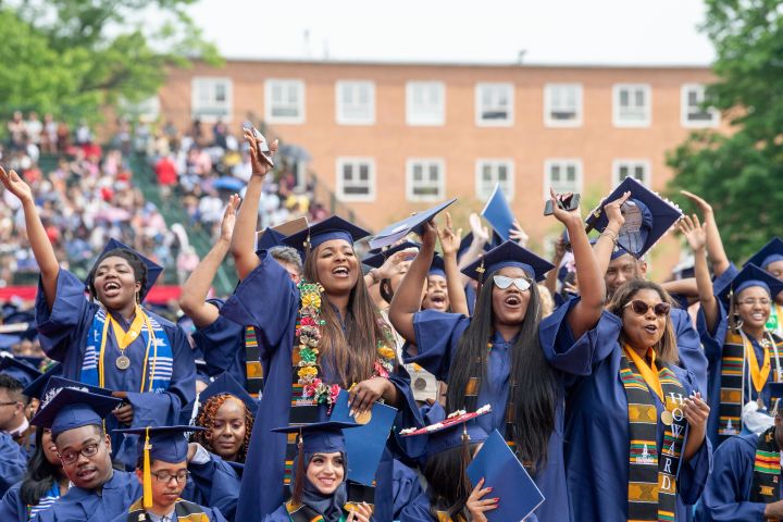 Chadwick Boseman at Howard University