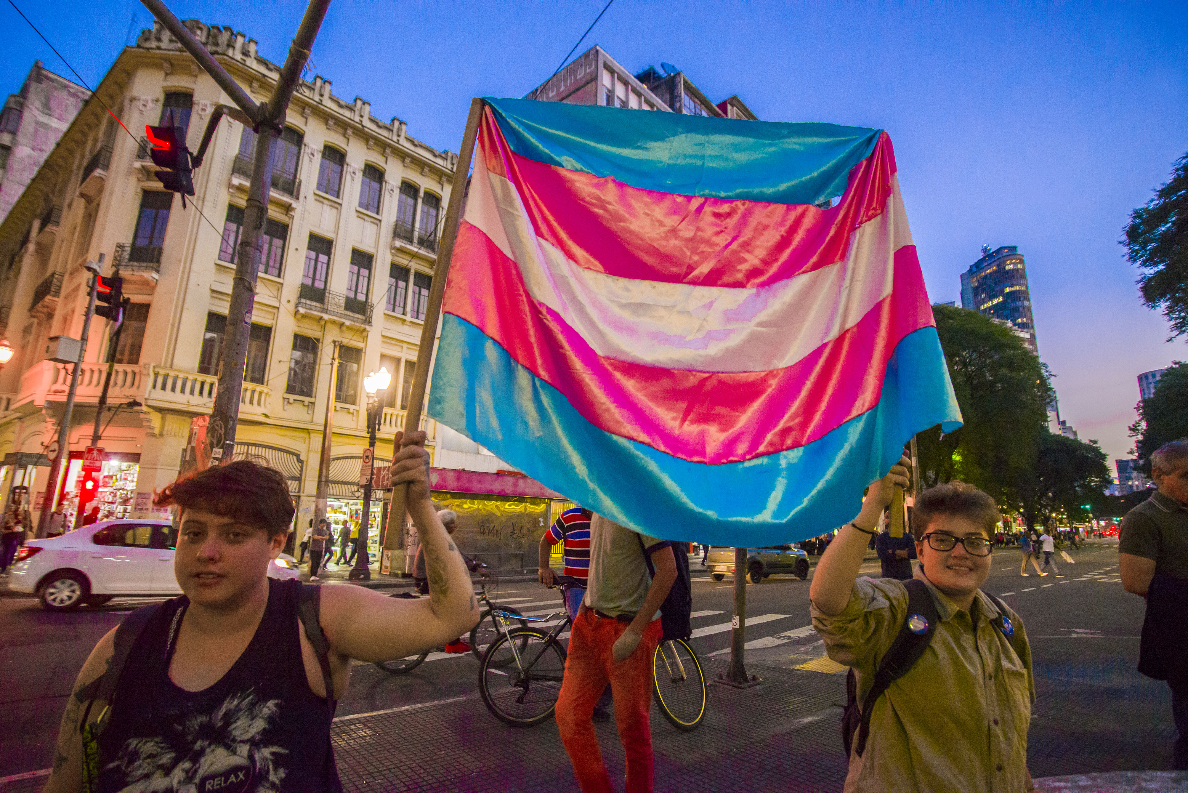 March Against Homophobia In Sao Paulo