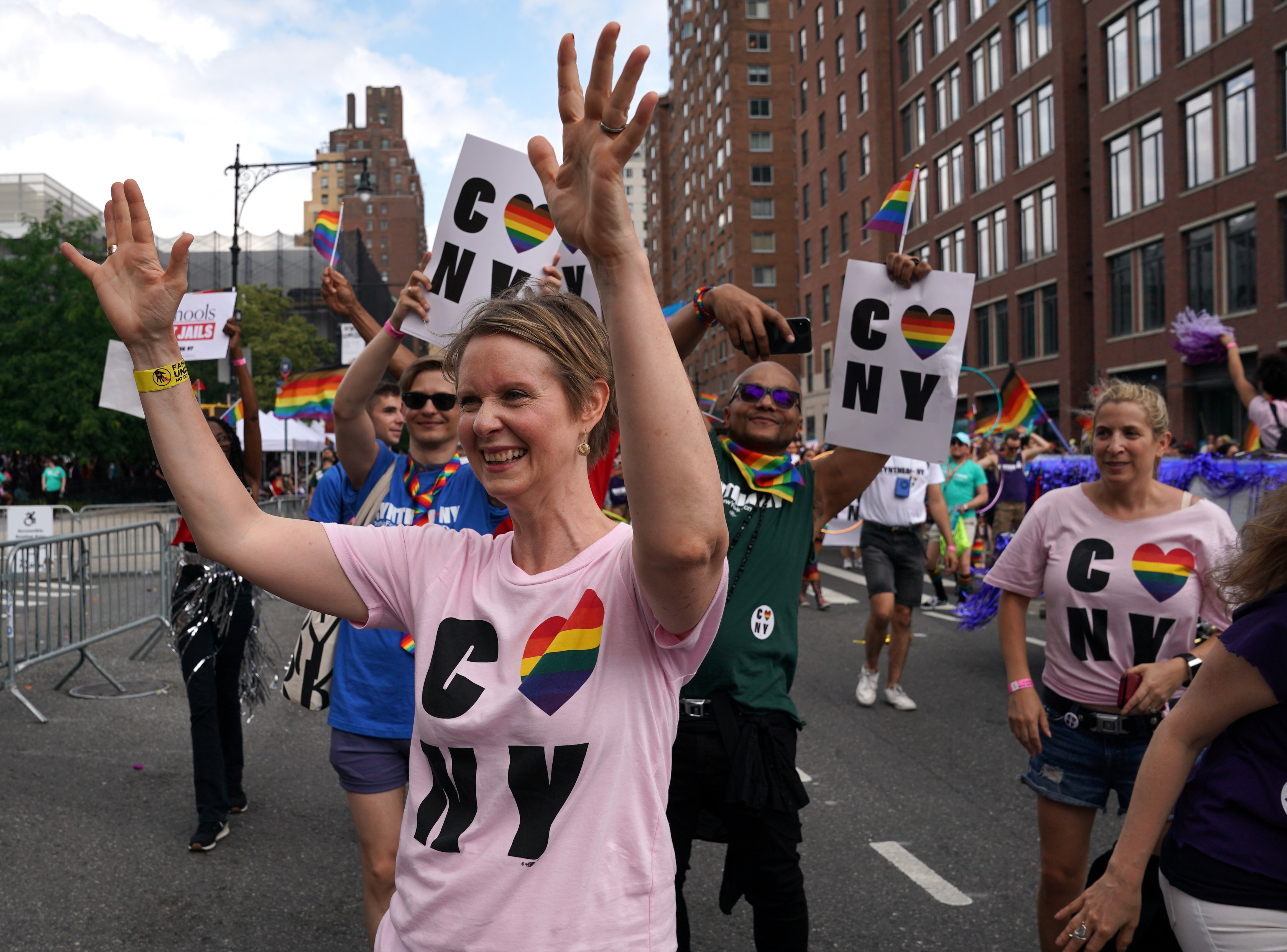 US-LIFESTYLE-GAY PRIDE PARADE