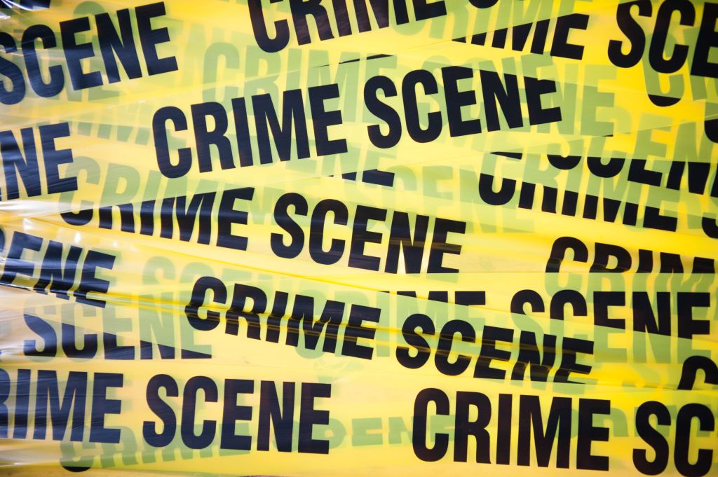 Crime scene tape