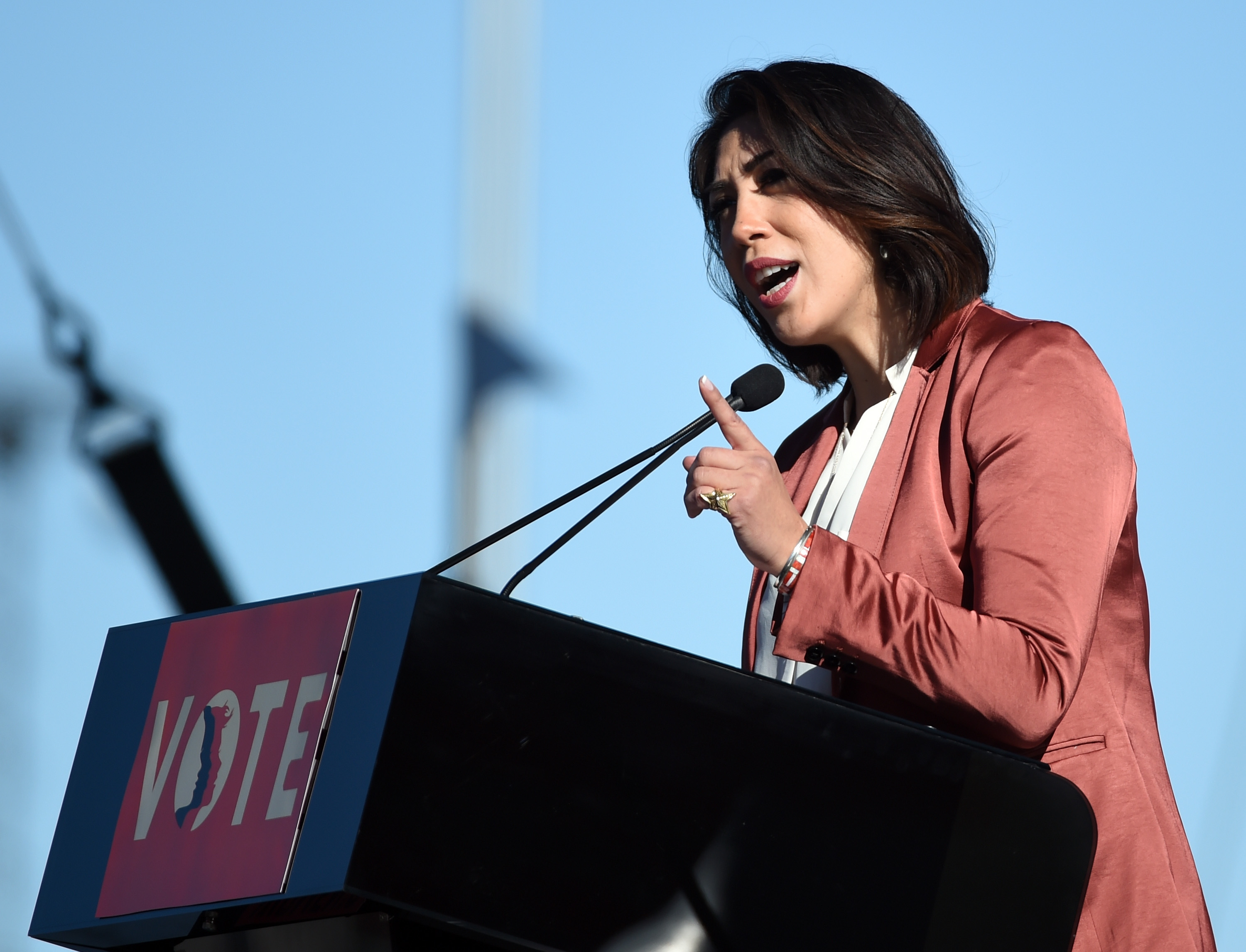 'Power To The Polls' Voter Registration Tour Launched In Las Vegas On Anniversary Of Women's March