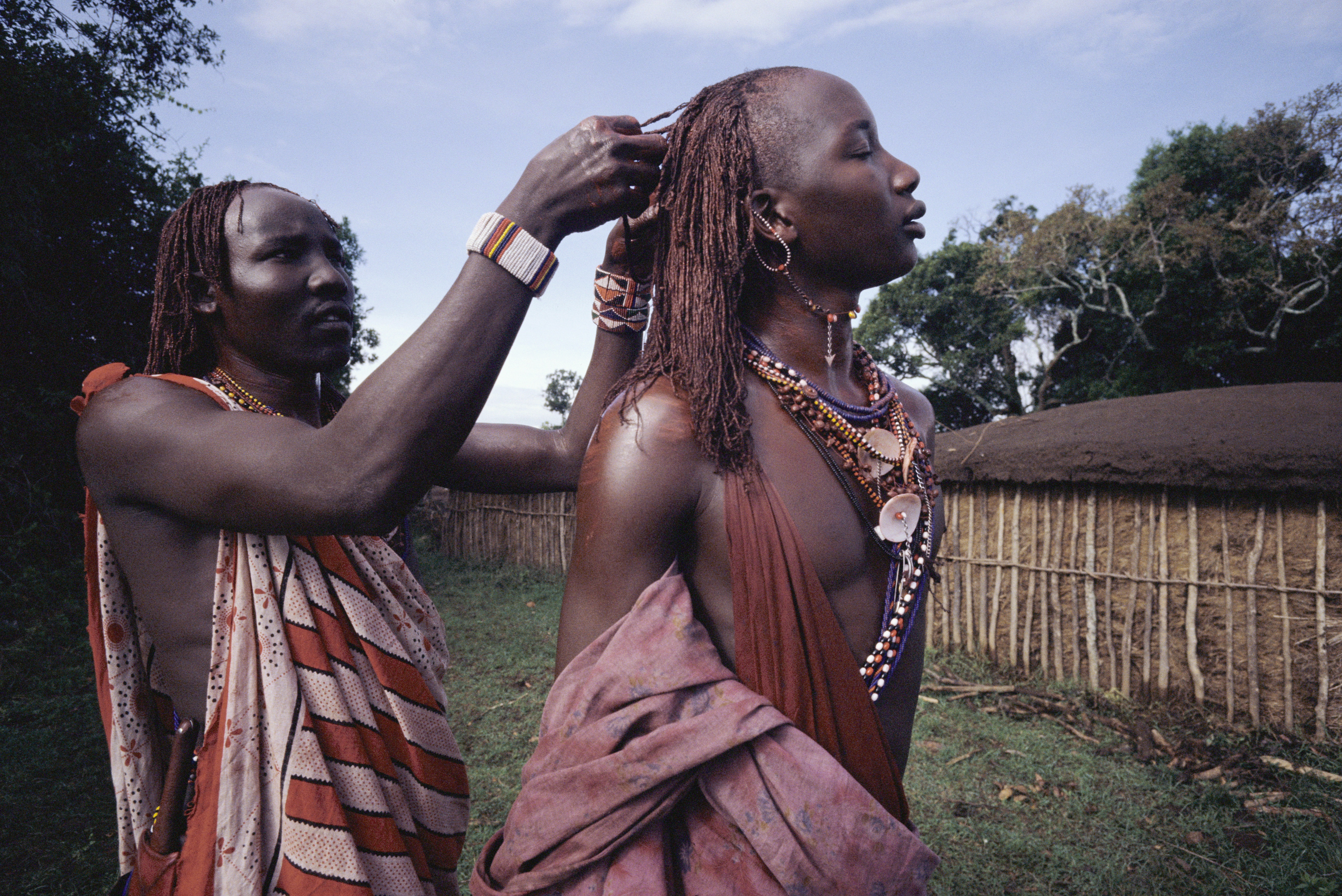 Brothers Doing Each Others' Hair