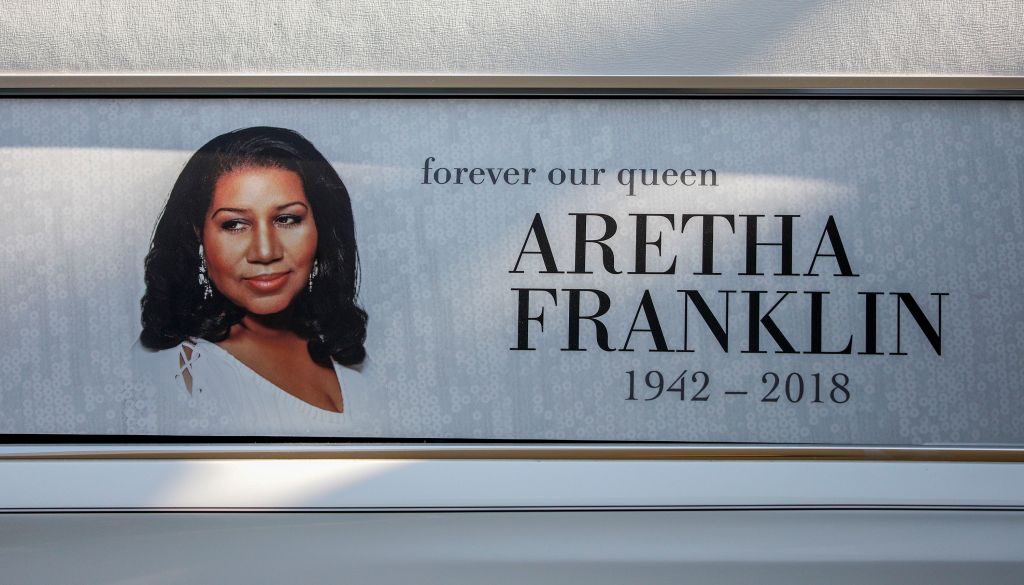Soul Music Icon Aretha Franklin Honored During Her Funeral By Musicians And Dignitaries