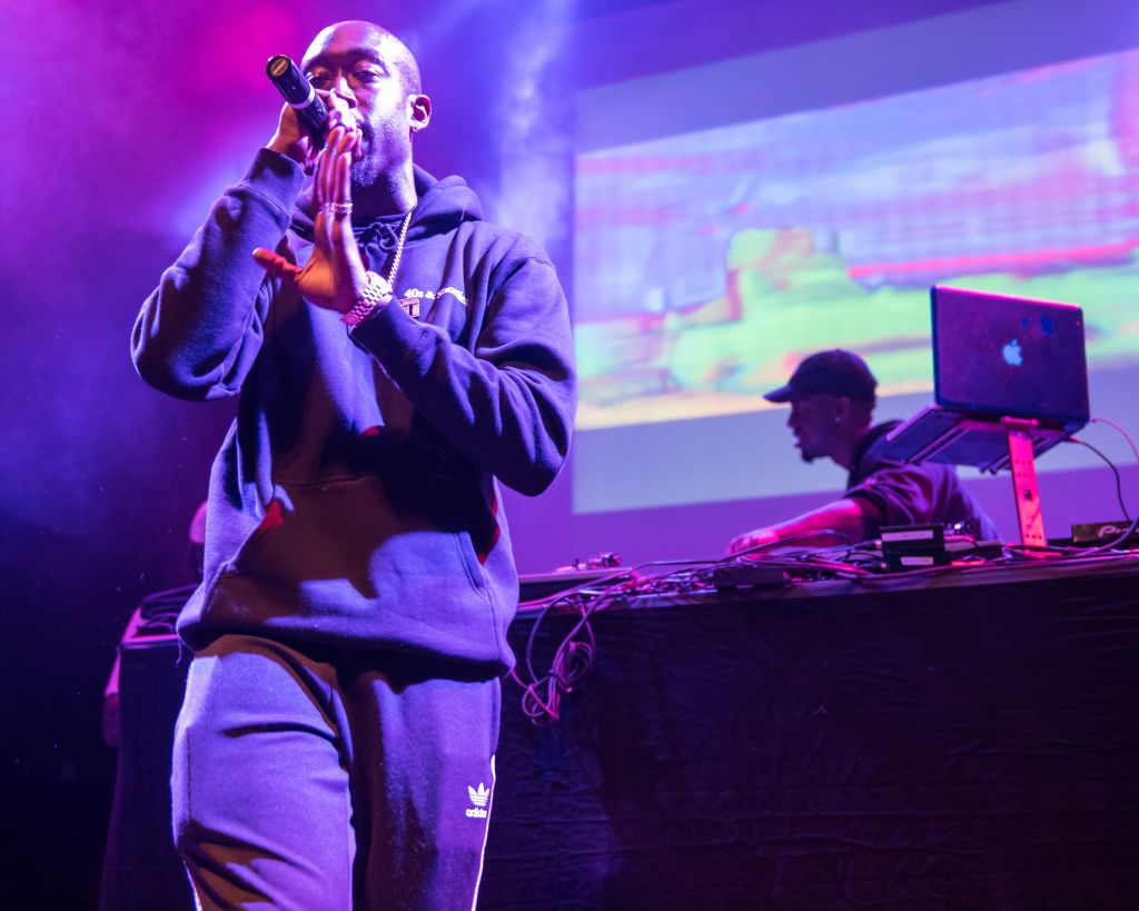 Freddie Gibbs performs at the 9:30 Club in Washington, DC.