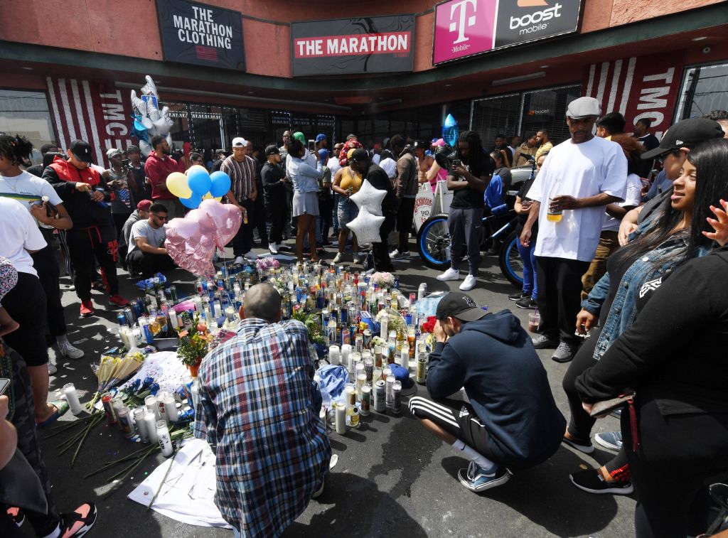 US-MUSIC-RAP-SHOOTING-NIPSEY HUSSLE