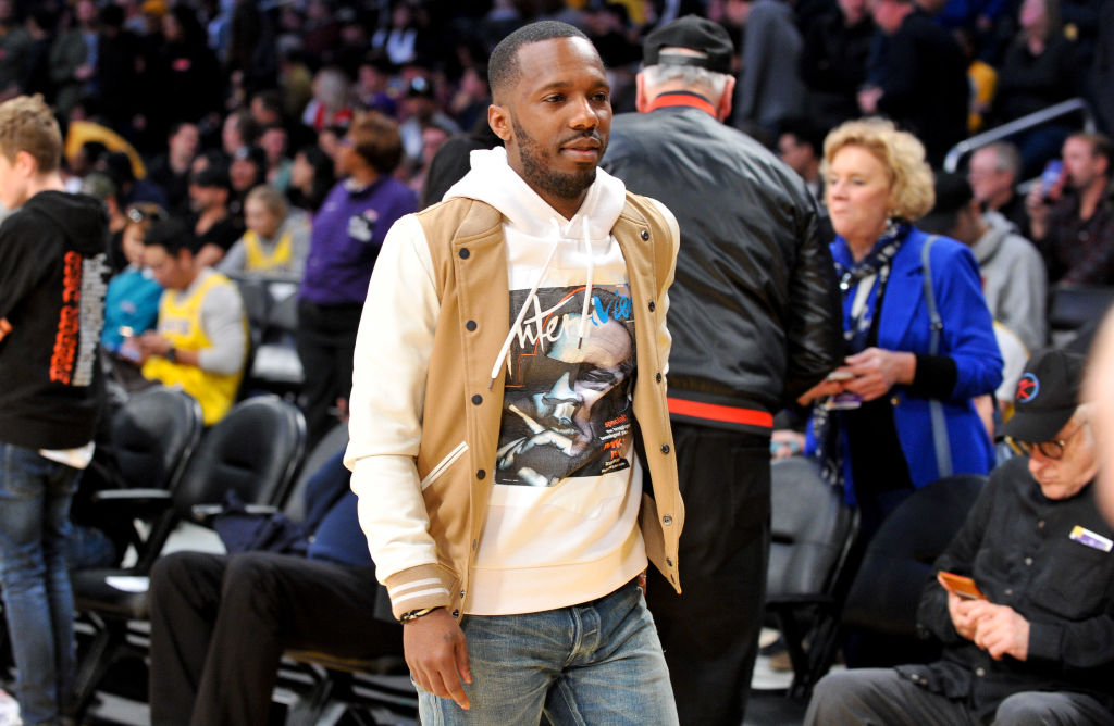 Celebrities At The Los Angeles Lakers Game