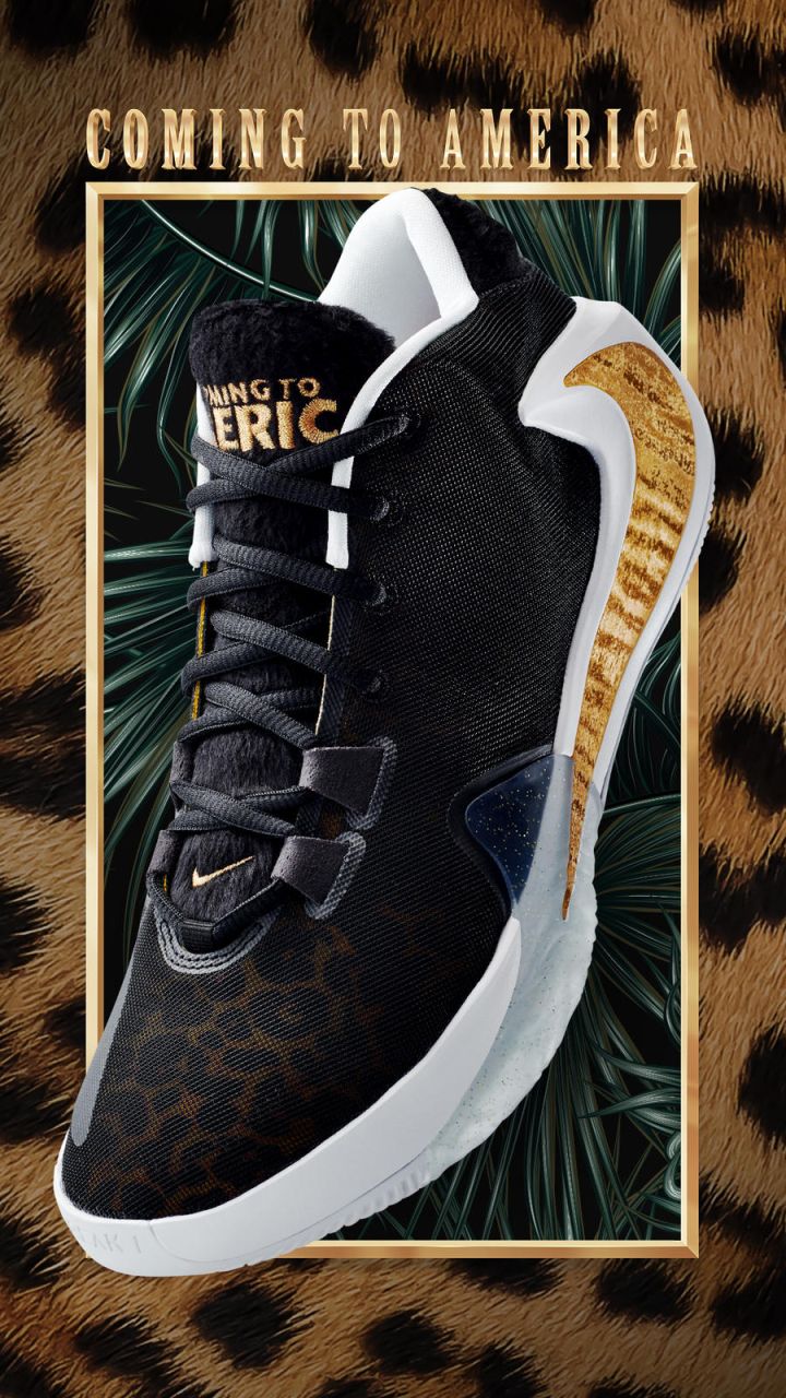 Nike Giannis Antetokounmpo 'Coming To America' Collection