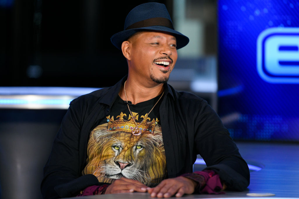 Tyler Cameron and Terrence Howard Visit Extra