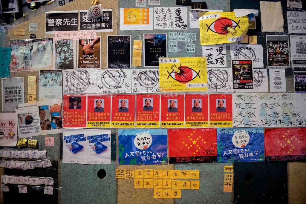 HONG KONG-CHINA-POLITICS-UNREST