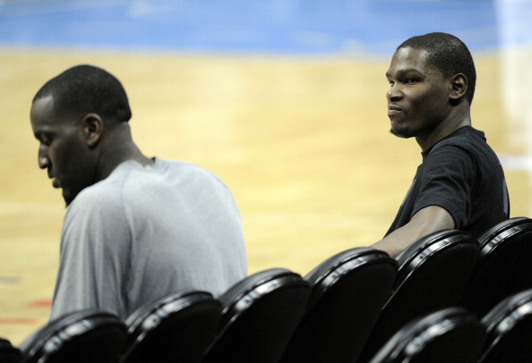 Kevin Durant Claps Back At Former Teammate Kendrick Perkins On Twitter