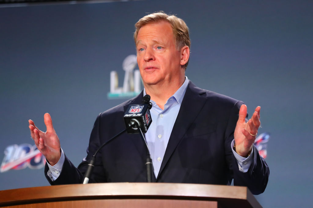 NFL: JAN 29 Super Bowl LIV - Commissioners Press Conference
