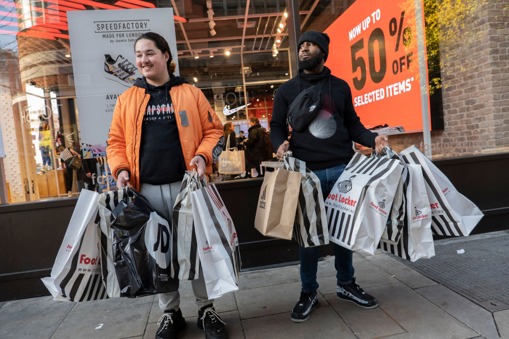 Black Friday On Oxford Street London