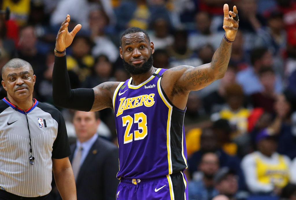 Los Angeles Lakers v New Orleans Pelicans
