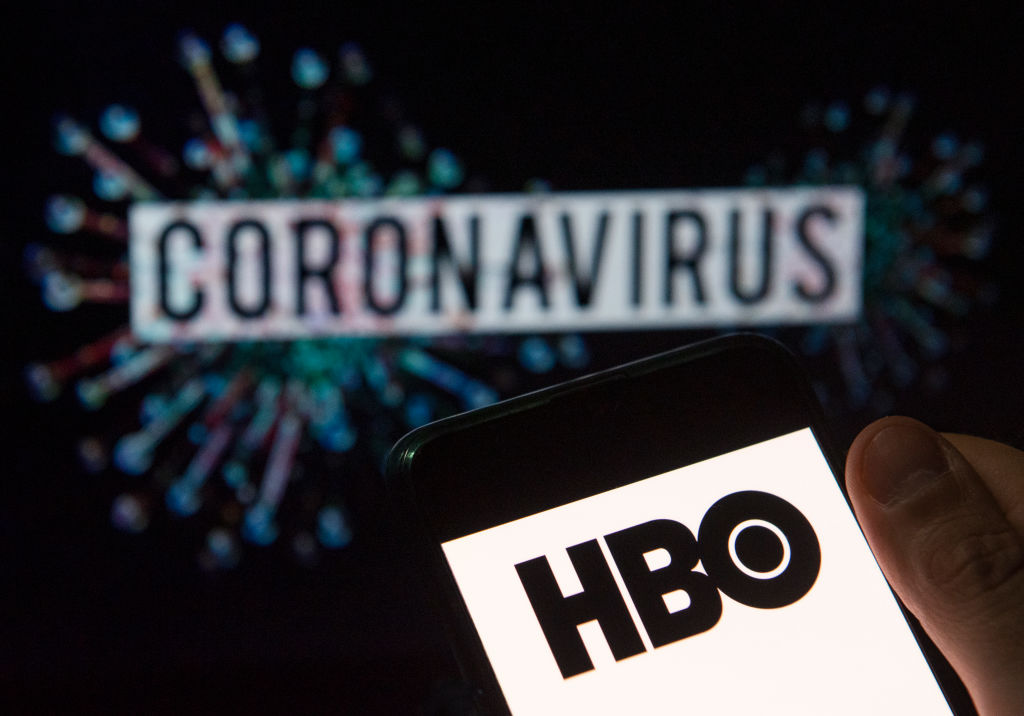 In this photo illustration the American premium cable and...