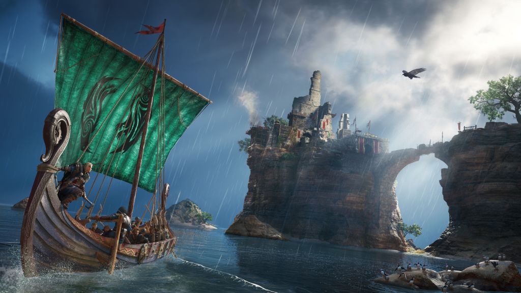 Assassins creed Valhalla longship