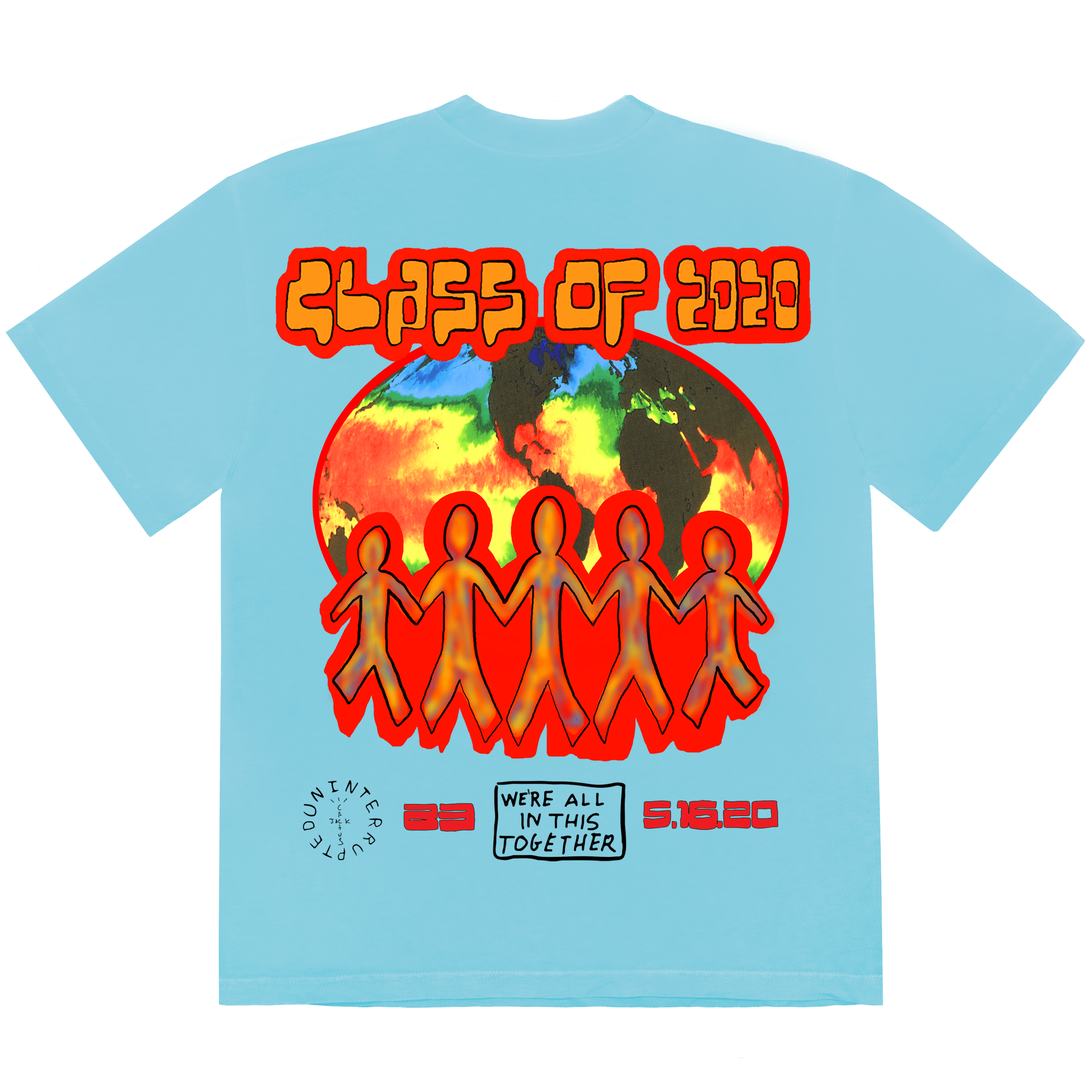 Travis Scott and LeBron 2020 Graduation Shirt
