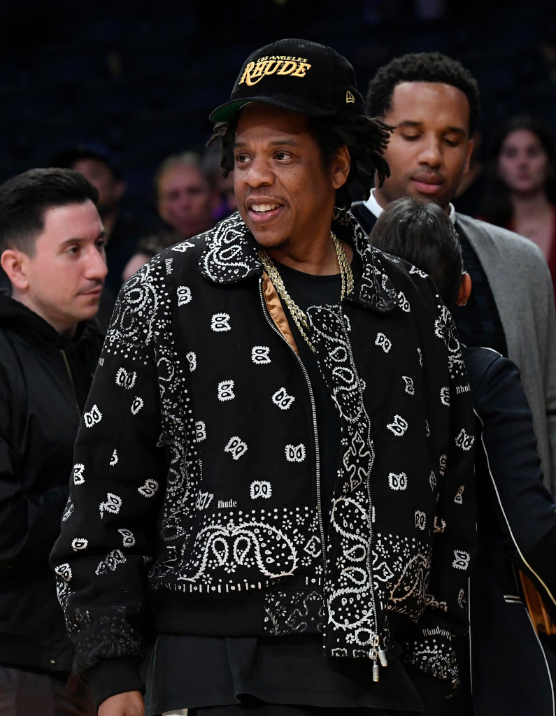 Celebrities At The Los Angeles Lakers Game