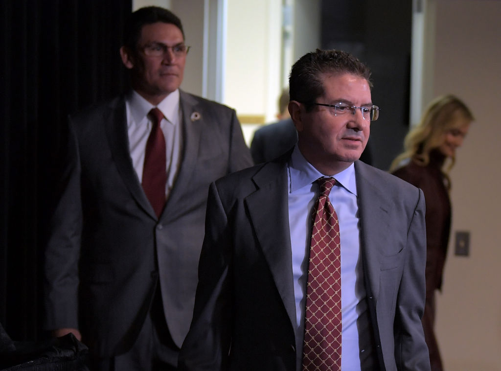 Washington Coach Ron Rivera Says Dan Snyder Working On Changing Team Name