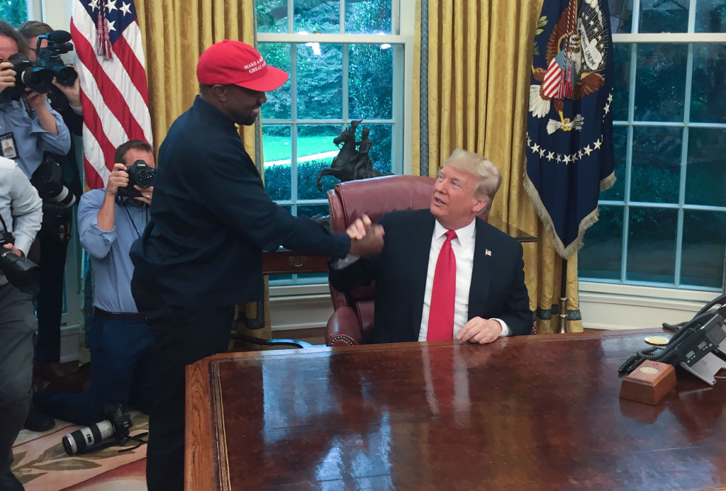 Donald Trump Believes Kanye West Can Take Black Votes Away From Joe Biden