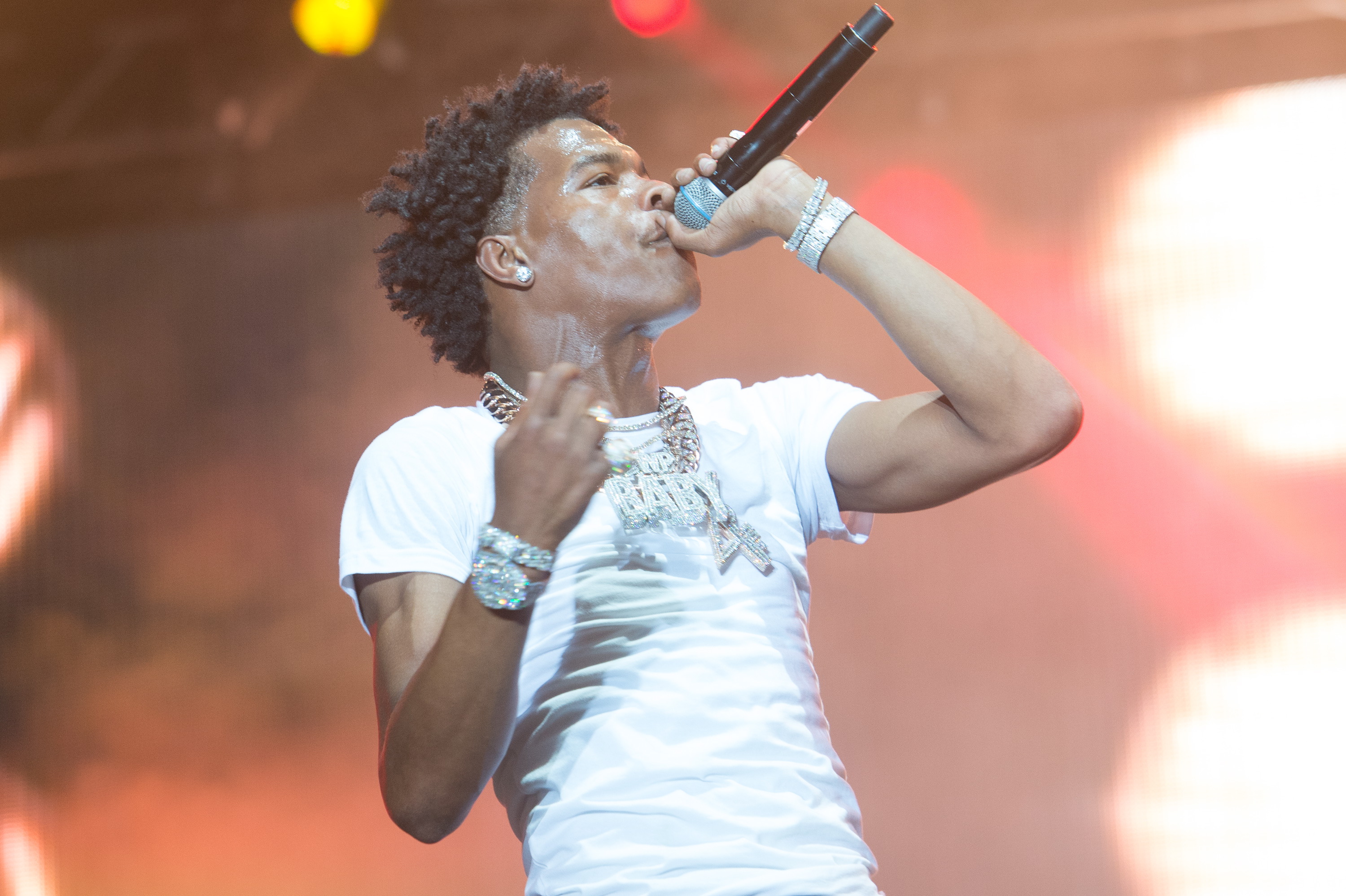 Lil Baby Performs at Reading Festival 2019 Sunday - Little John&apos;s Farm, Reading