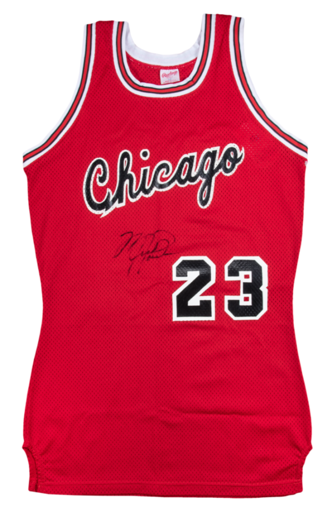 Michael Jordan Rookie Jersey