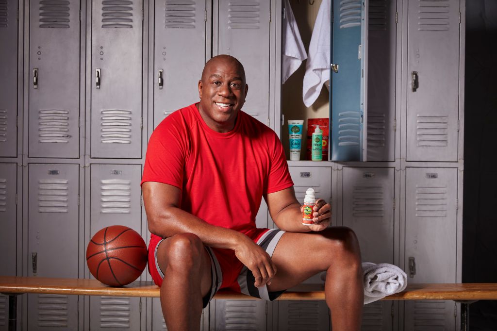 Uncle Bud's Hemp & CBD Partnership Magic Johnson