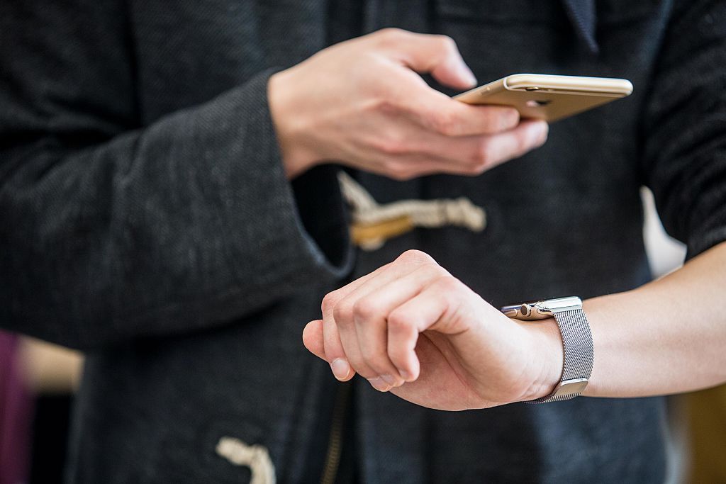 Apple Watch Goes On Display At Apple Inc. Stores Ahead Of Sales Launch