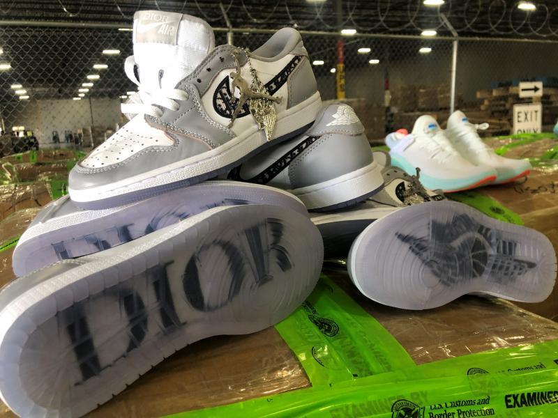 Fake Sneakers Seized Texas
