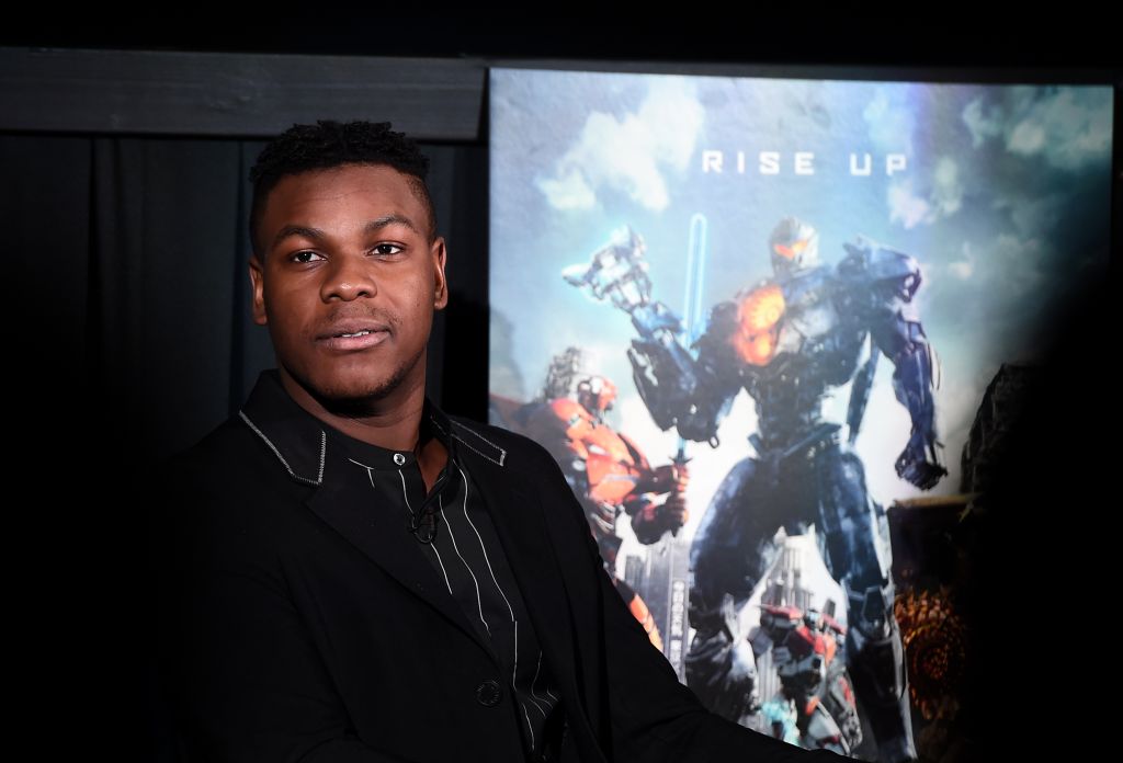 John Boyega Attends Special Screening of Pacific Rim: Uprising in NYC