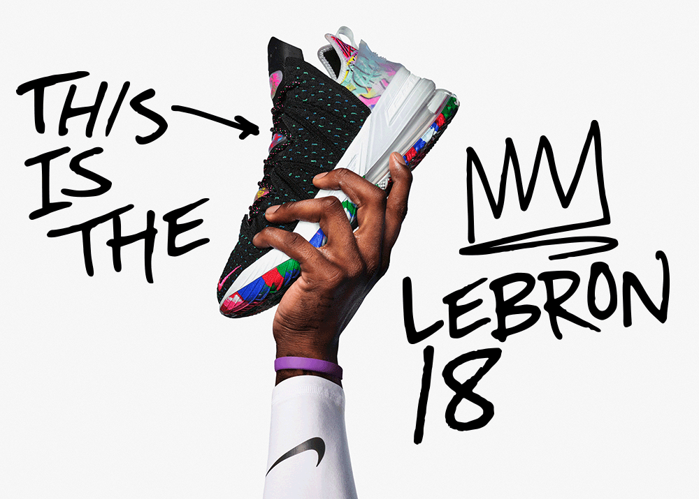 Nike Unveils LeBron 18