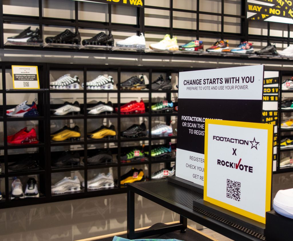 Foot Locker Rock The Vote Partnership