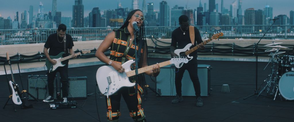 HER x Fender on roof