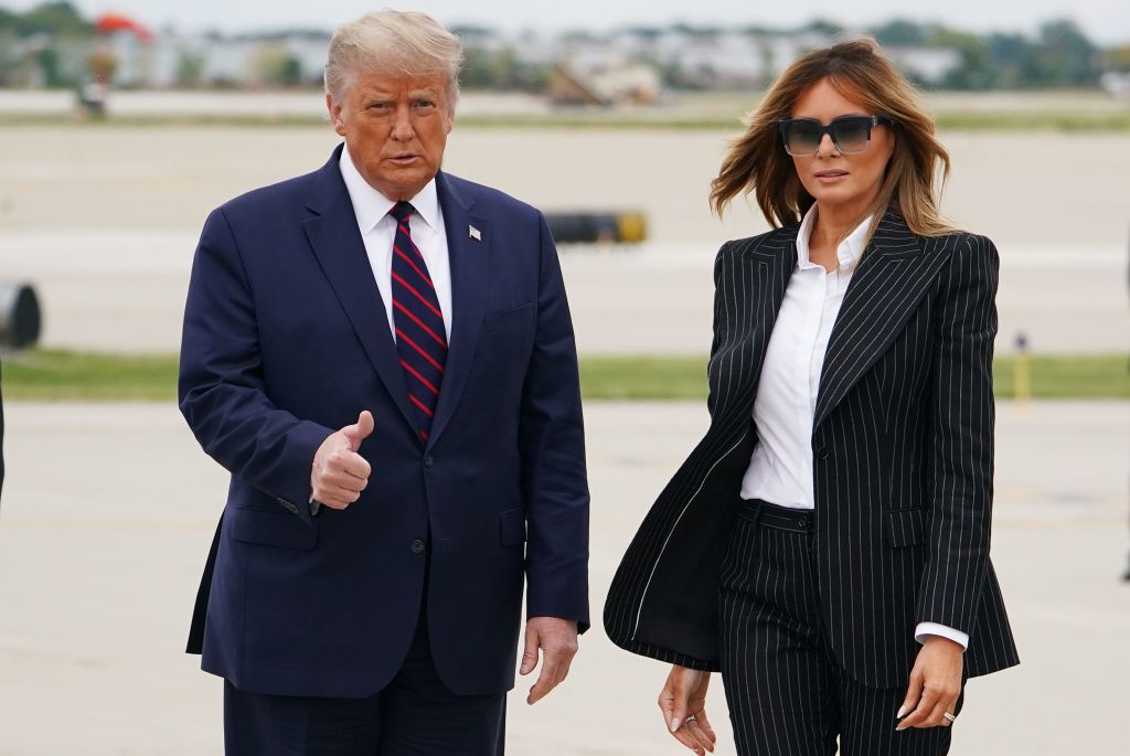 Donald & Melania Trump Both Test Postive For COVID-19